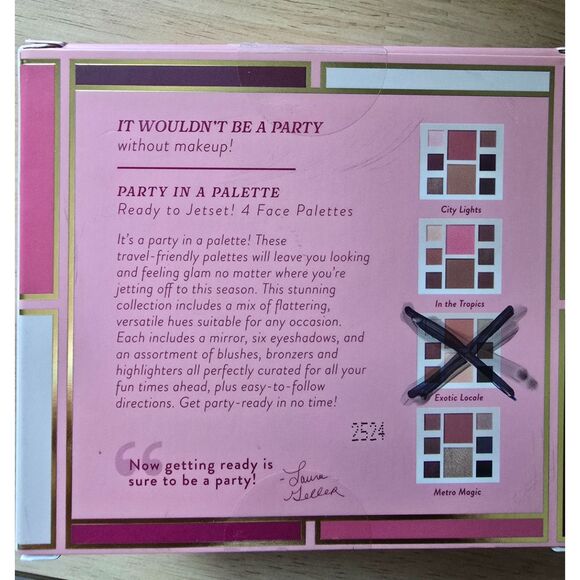 Laura Geller 3 bundle of Party In A Palette full face palettes - NIB - Picture 8 of 8